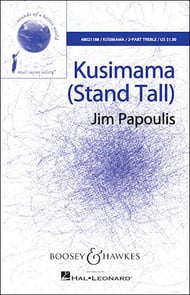 cover Kusimama Two-Part choral sheet music cover